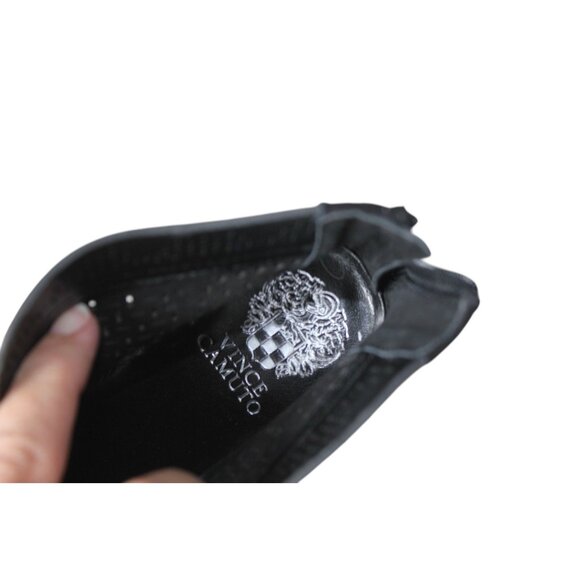 Vince Camuto 9M VC-Frasitta Black Merona New Suede Ankle Booties Sz 9 Womens - Picture 16 of 16